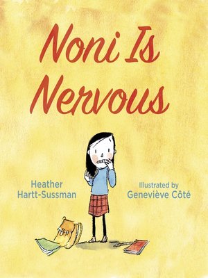 cover image of Noni Is Nervous
